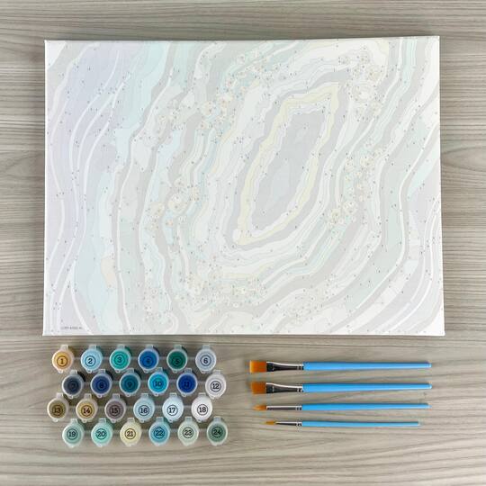 ArtSkills® Premium Geode Paint-by-Number Kit